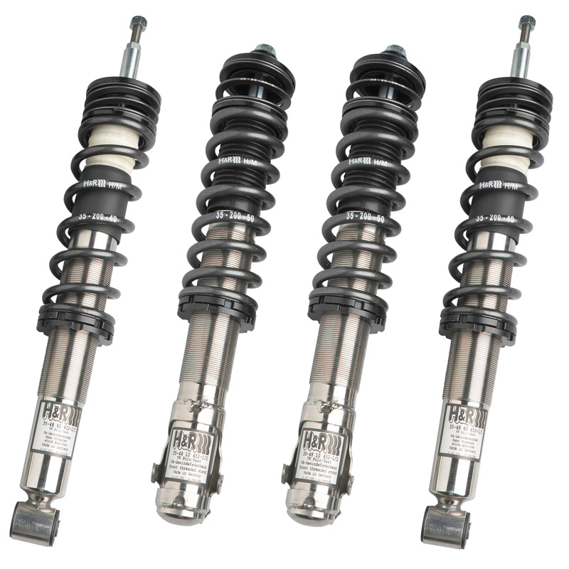 H&R RVS TwinTube Schroefset Versie 2  BMW 3-Serie E46 6-Cilinder 2WD 1998- VA40-70/AA20-50mm