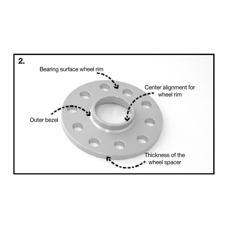 H&R DRS-Systeem Spoorverbrederset 10mm per as - Steekmaat 5x114,3 - Naaf 59,5mm - Boutmaat M12x1,5 -   Mazda