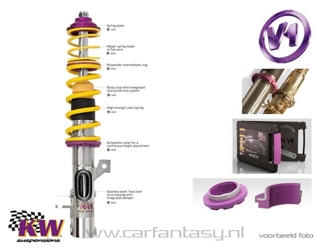 Schroefset KW V1 - basic Stahl verzinkt Audi 100 44 (C3) 1.8 qua