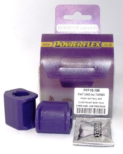 Fiat Uno inc Turbo Front Anti Roll Bar Outer Mount - PowerFlex P