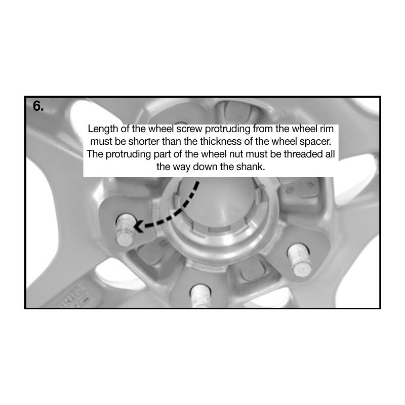 H&R DRA-Systeem Spoorverbrederset 100mm per as - Steekmaat 5x112 - Naaf 57,1mm - Boutmaat M14x1,5 -  Audi/Ford/Bentley/Seat/Skoda/Volkswagen - Zwart