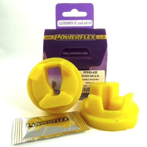 Rover 200, 25 Gearbox Mount Insert Kit - PowerFlex PFF63-420