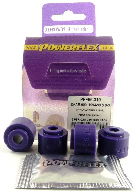 Saab 900 Front Anti Roll Bar Drop Link Bush - PowerFlex PFF66-31