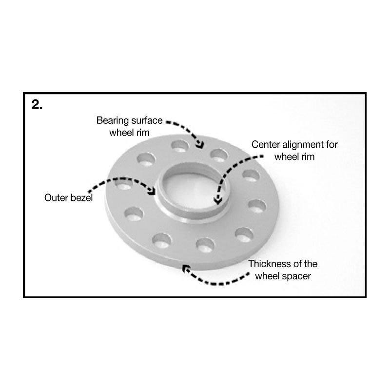 H&R DR-Systeem Spoorverbrederset 24mm per as - Steekmaat 5x108 - Naaf 58,0mm - Boutmaat M12x1,25 -   Alfa/Citroën/Fiat/Lancia/Peugeot