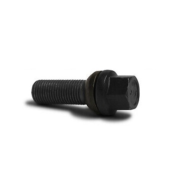 Wielbout M15x1,25 Bol SW17 L28 Zwart