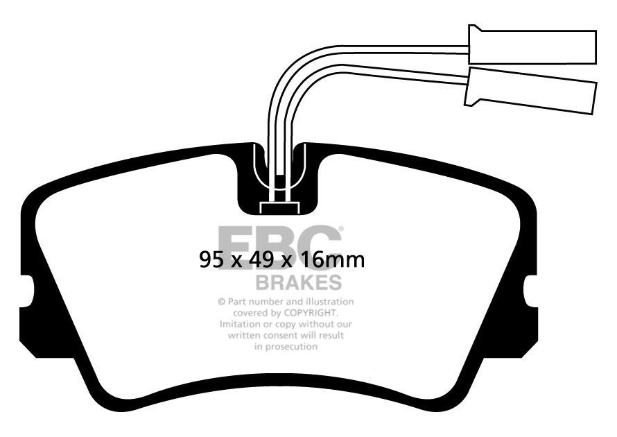 EBC Brakes ALFA ROMEO Alfa 33 1.7 4WD 86-89 Remblokken voorzijde