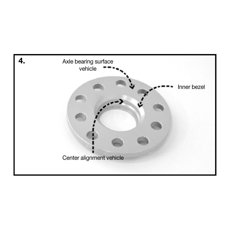 H&R DRS-MZ-Systeem Spoorverbrederset 16mm per as - Steekmaat 4x108 - Naaf 63,3mm - Boutmaat M12x1,5 -   Ford - Zwart