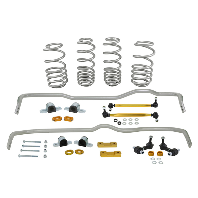 Whiteline Grip-Serie 1 Stabilisatorstang en Verlagingsveer Kit  Audi A3 Cabrio/Sedan/Sportback Quattro / Volkswagen Golf VII 4motion 2012-