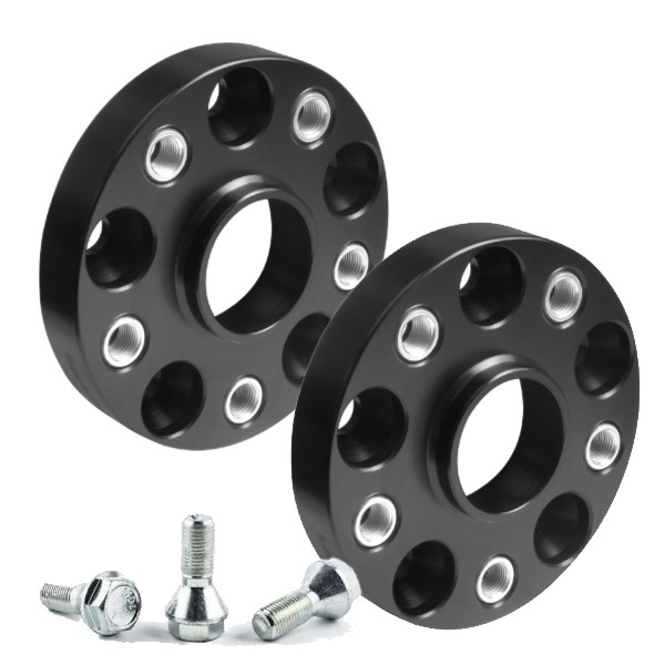 Spoorverbreders Seat 5x112 57,1 M14x1,5 20mm zwart