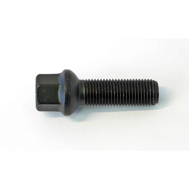 H&R Wielbout bolkonisch R14 M14x1.50 - Lengte 31mm - Zwart