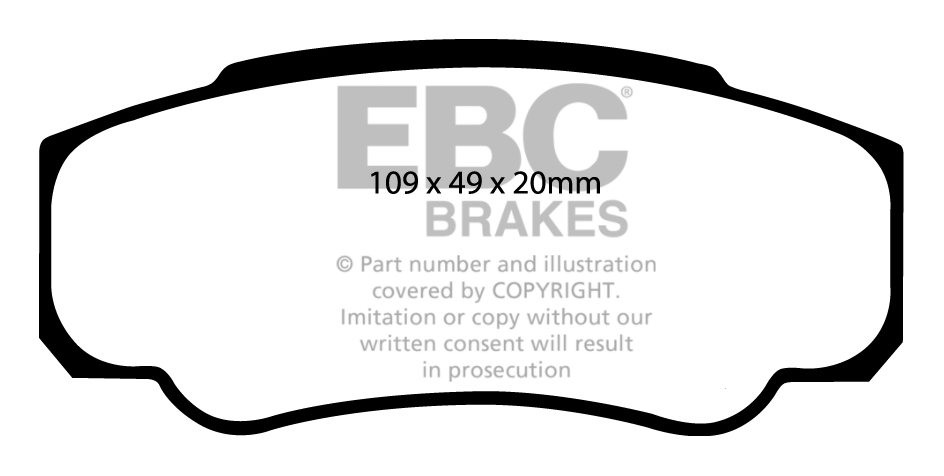 EBC Brakes CITROEN BEDRIJFSWAGEN Relay (Q14)/Jumper 2.8 TD 2002-