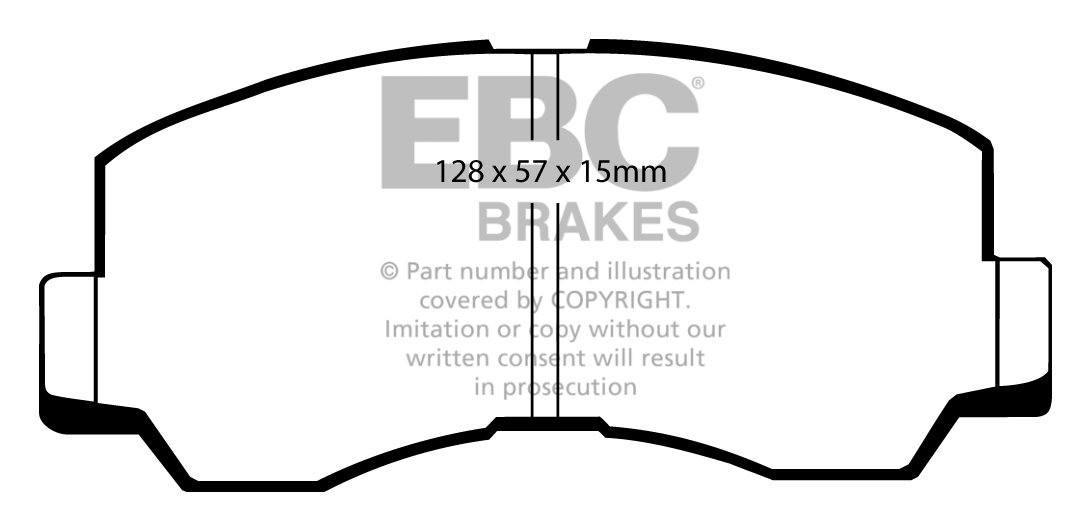 EBC Brakes MITSUBISHI BEDRIJFSWAGEN Minibus 2.5 D (LO39P) 87-89
