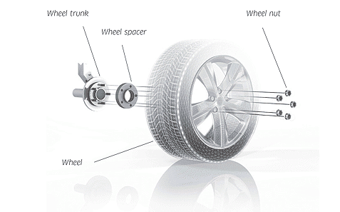 Pro Spacers Opel Astra J Saloon 06.12-.. 5x115 12mm Eibach