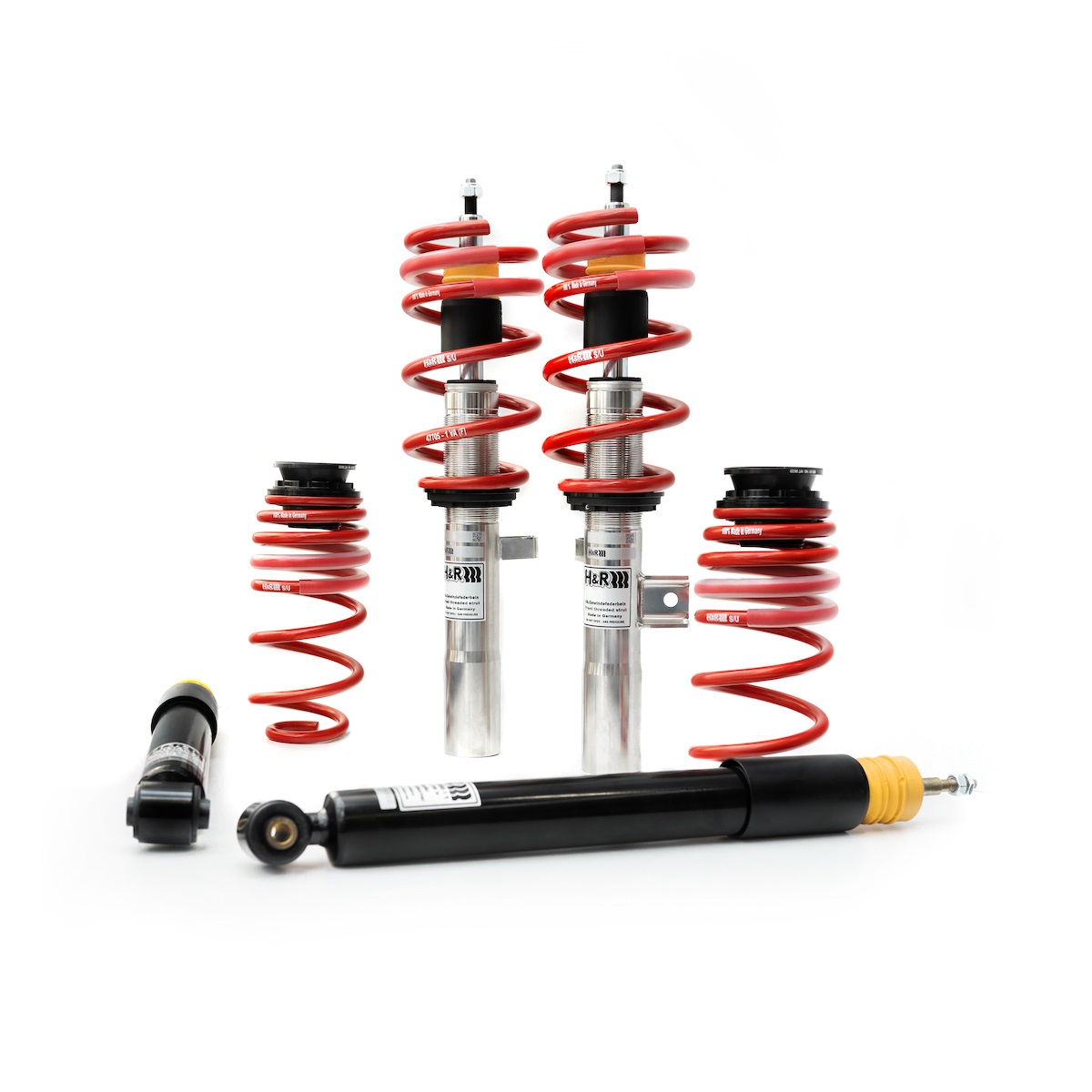 H&R Monotube Schroefset  Audi A3 Quattro/S3/Skoda Octavia 4WD 2003- VA40-70/AA40-60mm