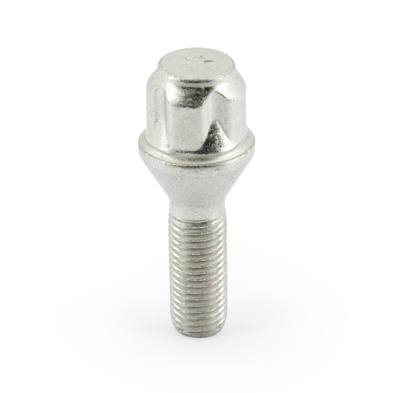 H&R Wielslotenset M12x1.50x30mm konisch - 4 slotbouten incl. adapter