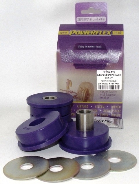 Subaru Legacy BL & BP  Rear Diff Rear Mounting Bush - PowerFlex