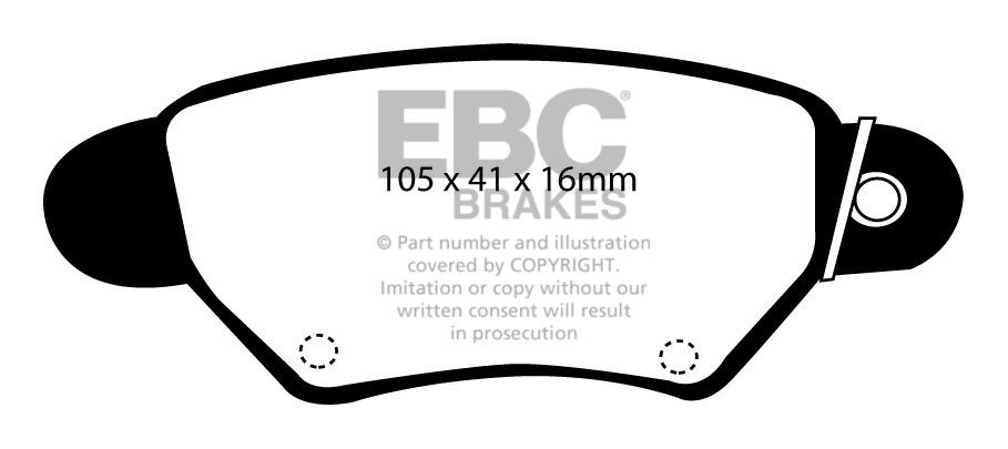 EBC Brakes VAUXHALL (OPEL) Astra 2.0 Turbo (190) 2002-2005 Rembl