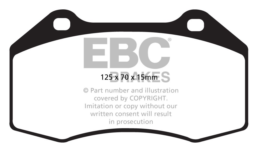 EBC Brakes FIAT Grande Punto Abarth 1.4 Turbo (155) 2007-.. Remb