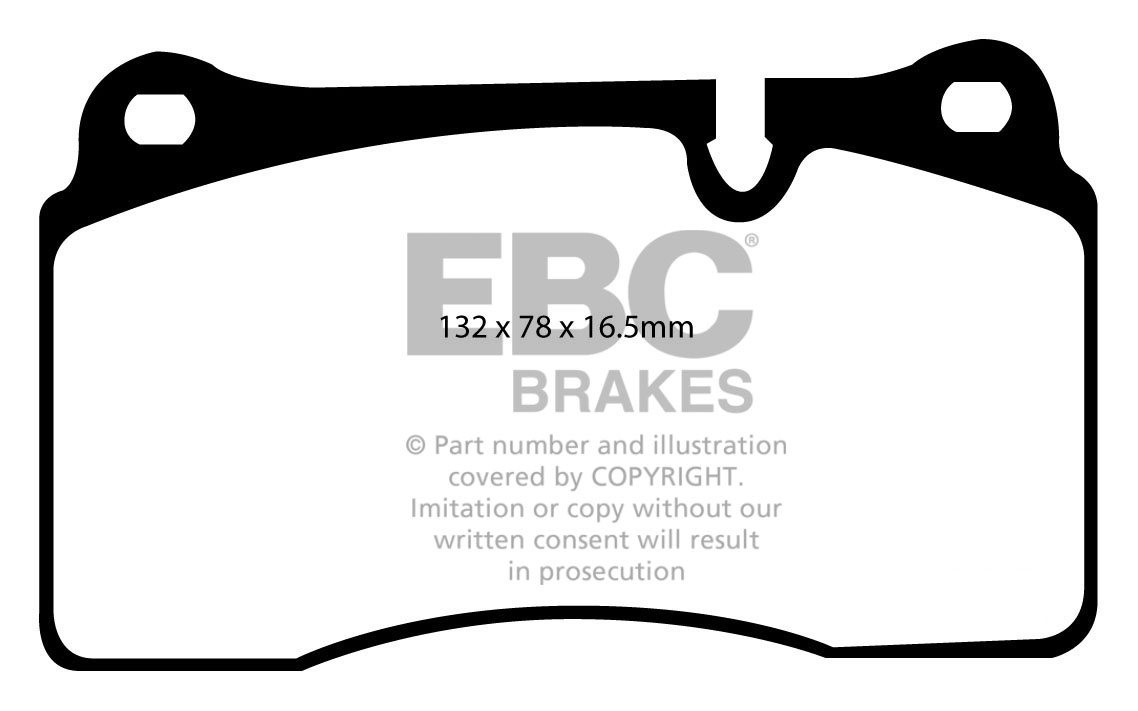 EBC Brakes LAND ROVER Range Rover Sport 4.4 (Brembo) 2005-2006 R