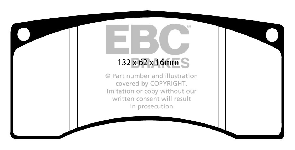 EBC Brakes VAUXHALL (OPEL) Insignia 2.0 TD (160) 2008-.. Remblok