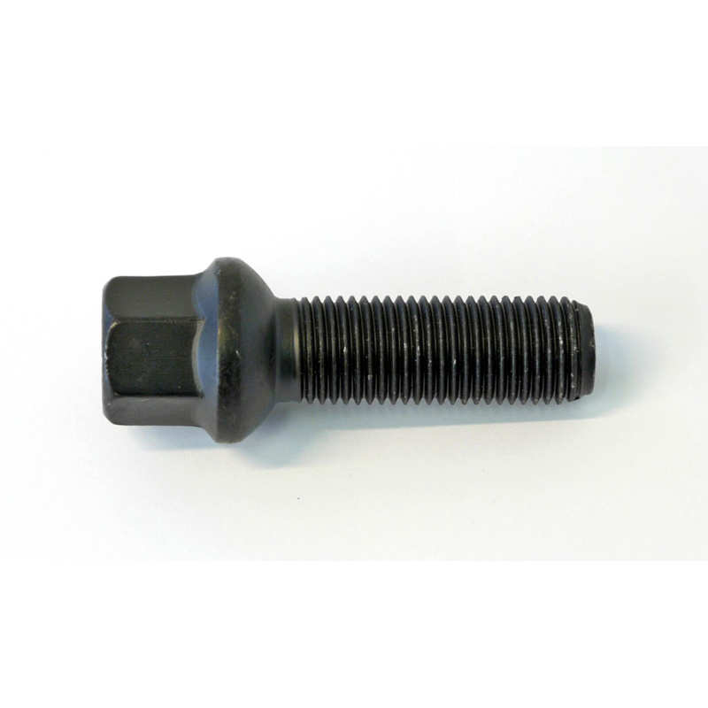 H&R Wielbout bolkonisch R14 M14x1.50 - Lengte 63mm - Zwart
