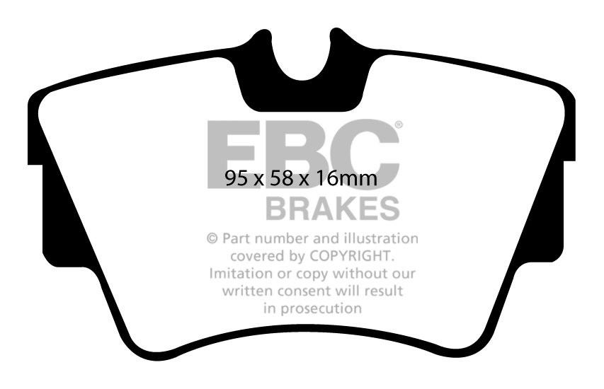 EBC Brakes VAUXHALL BEDRIJFSWAGEN Vivaro 2.0 TD 2006-.. Remblokk
