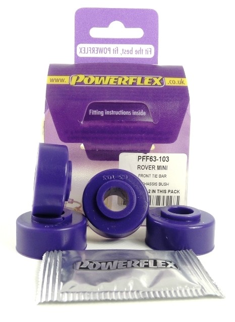 Rover Mini Front Tie Bar To Chassis Bush - PowerFlex PFF63-103