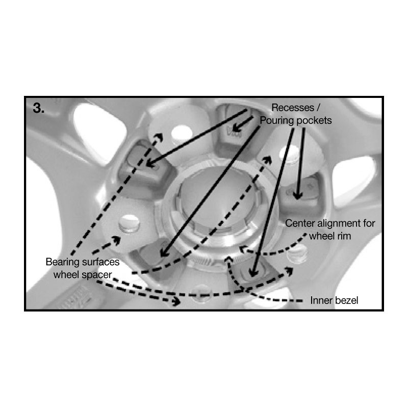 H&R DRS-MZ-Systeem Spoorverbreders 10mm 4x108 - Naaf 63,3mm - Boutmaat M12x1,5 -   Ford