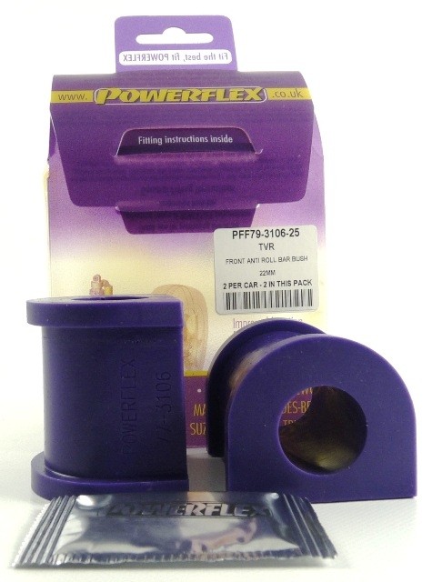 TVR Cerbera Front Anti Roll Bar Bush 25mm - PowerFlex PF79-3106-