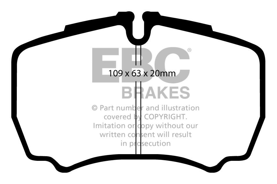 EBC Brakes IVECO BEDRIJFSWAGEN Daily (99-2006) 35S 99-2006 Rembl