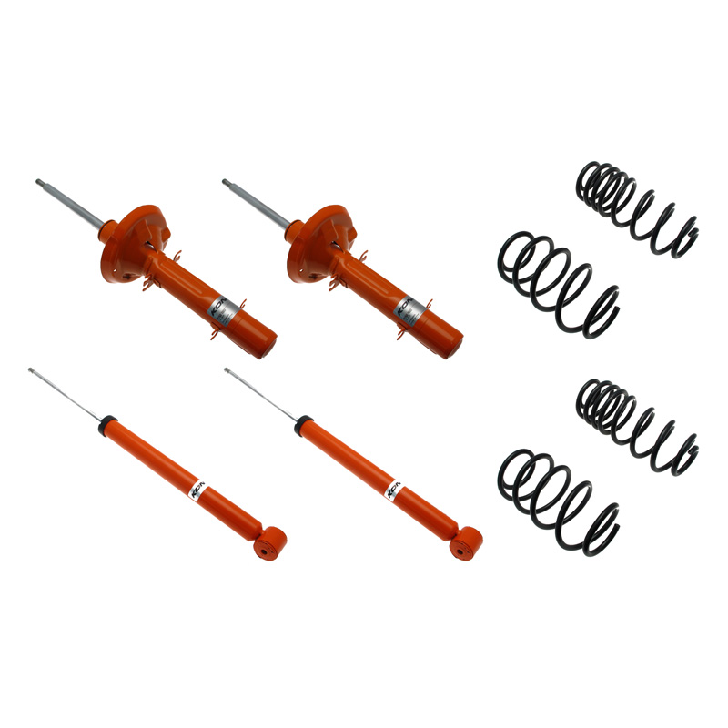 KONI STR.T Kit  Audi A3 (8L) / Seat Leon (1M) 1.8T/2.8/1.9TDI / Volkswagen Bora/Golf IV 1999-2005 - 25/25mm - Alleen 4WD (1120-4382)