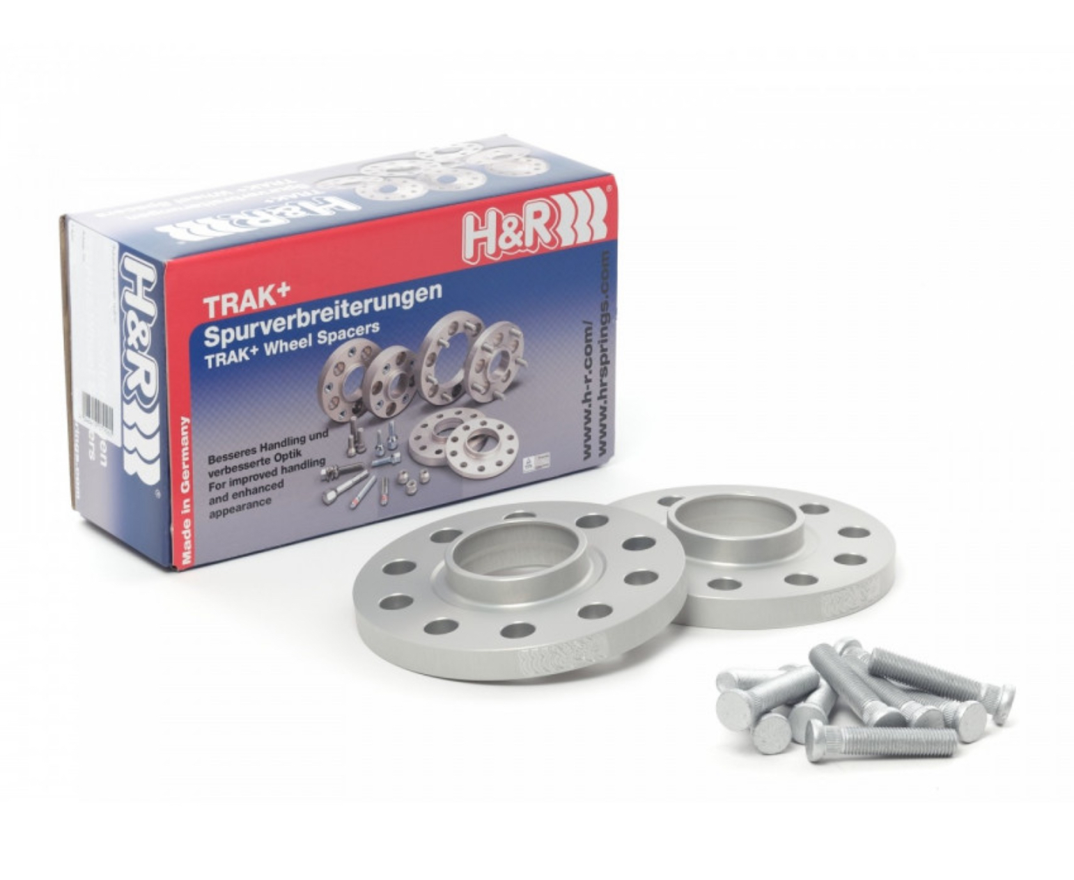 H&R DRS-Systeem Spoorverbrederset 28mm per as - Steekmaat 5x130 - Naaf 71,6mm - Boutmaat M14x1,5 -   Porsche