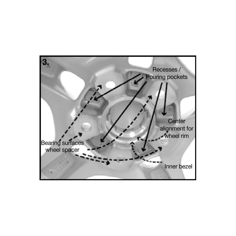 H&R DRM Steekadapter-systeem 25mm M14x1.50 - 5x112->5x130 - 57,1mm->71,6mm