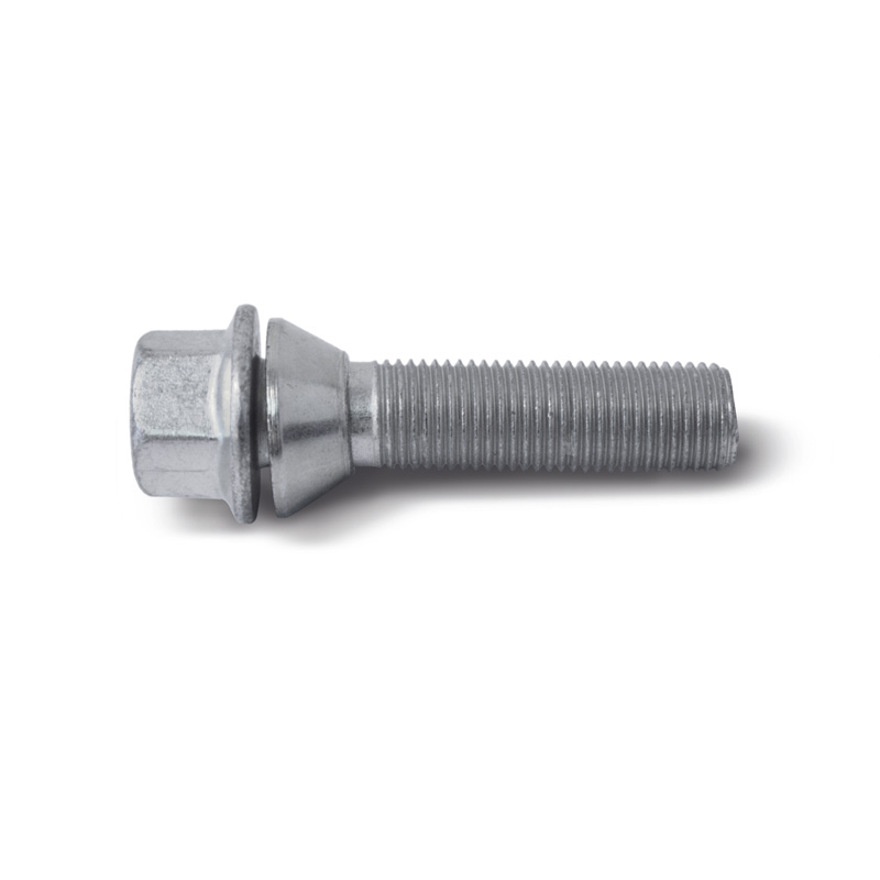 H&R Wielbout konisch met beweegbare ring M14x1.50 - Lengte 42,5mm