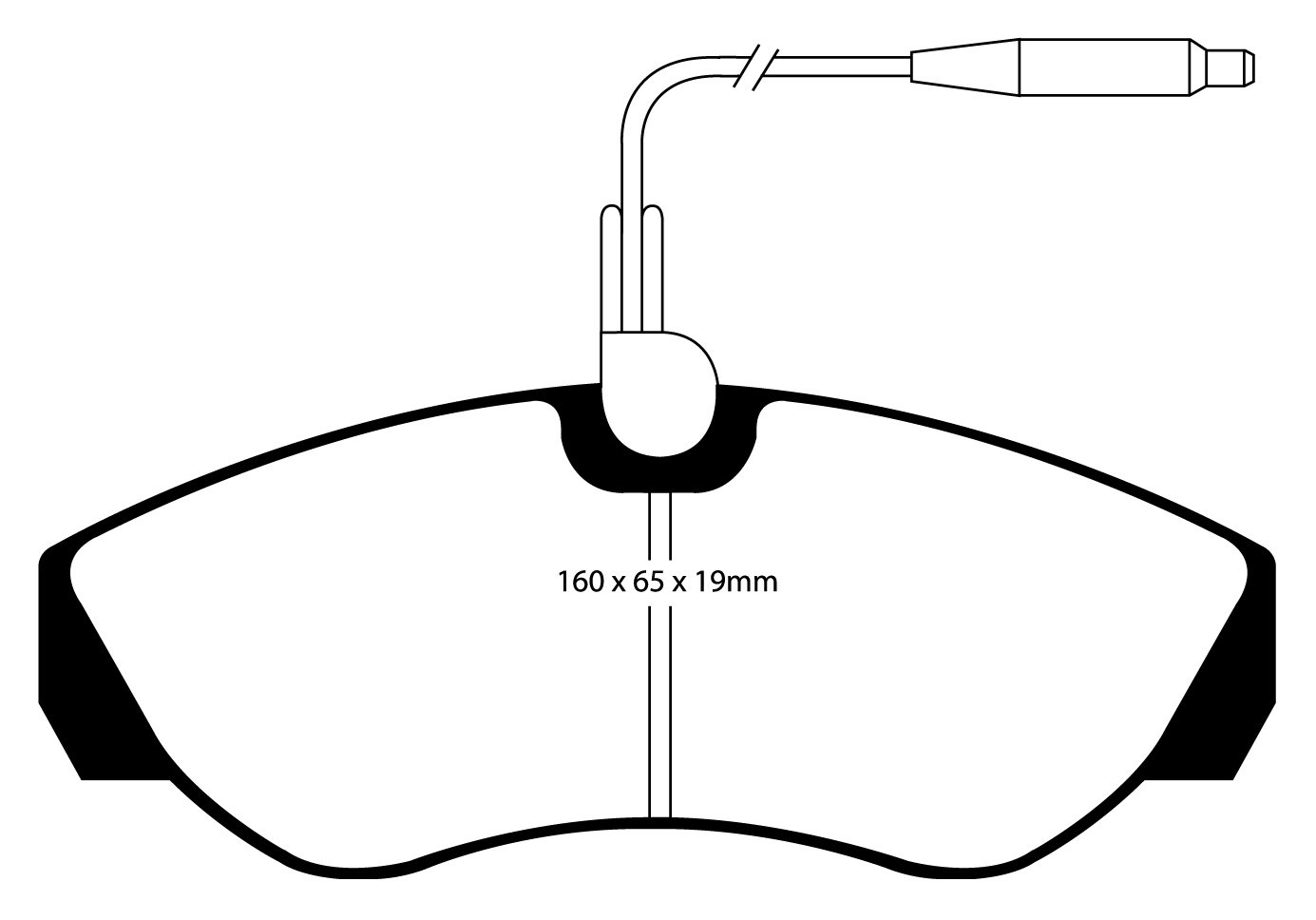 EBC Brakes FIAT BEDRIJFSWAGEN Ducato (1.8 ton) 2.8 TD 98-99 Remb