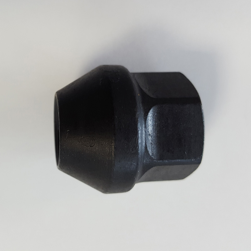 H&R Wielmoer konisch M12x1.50 - Lengte 25mm - Zwart