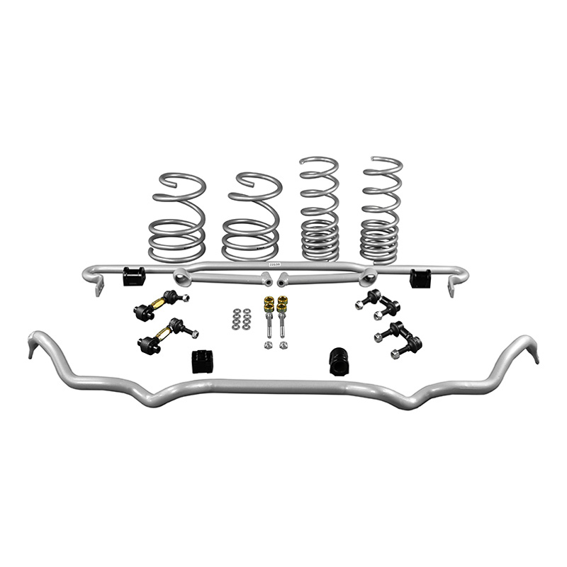 Whiteline Grip-Serie 1 Stabilisatorstang en Verlagingsveer  Kit Subaru WRX Sedan GJ Sti 2.5 4WD 2014-