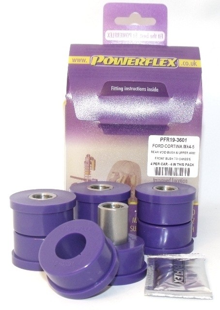 Ford Cortina Mk4,5 Rear Upper Arm Void Bushes - PowerFlex PFR19-