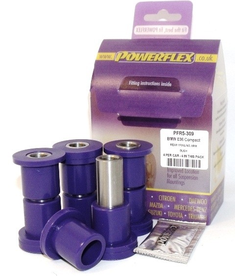 BMW E36 3 Series Compact Rear Trailing Arm Bush - PowerFlex PFR5