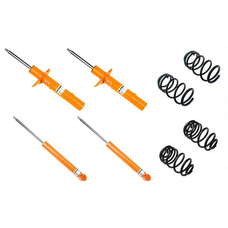 KONI Str.T kit  Seat Leon 5F & Golf VII 55mm veerpoot & multilink-as achter /voor-as gewicht tot 930kg (35mm) (1120-8436-1)