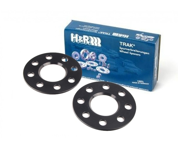 H&R Wielspacers DR06 Systeem 6 mm – 5x120 – Naaf 72,5 mm – Zwart