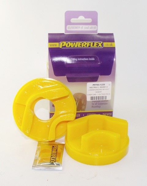Opel Signum  Front & Rear Lower Engine Mount Insert - PowerFlex