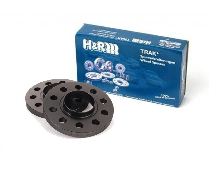 H&R Spoorverbreders 5x112 66,5 DR36 18mm zwart Audi