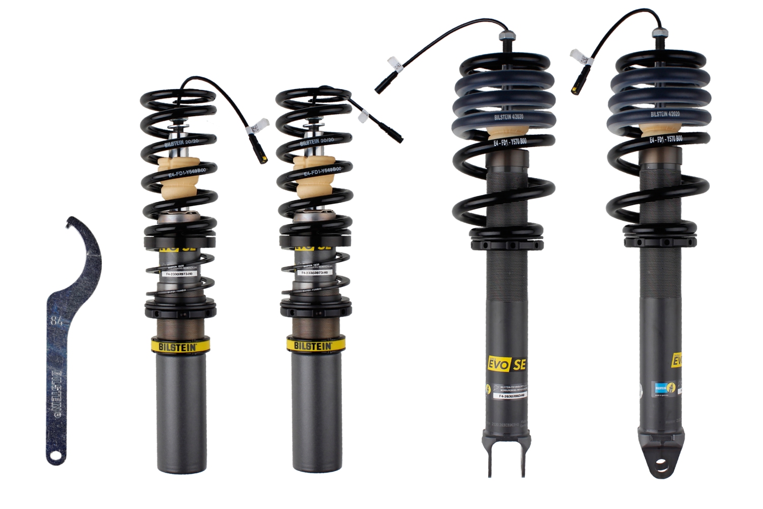 Bilstein Porsche 911 992 EVO SE Schroefset