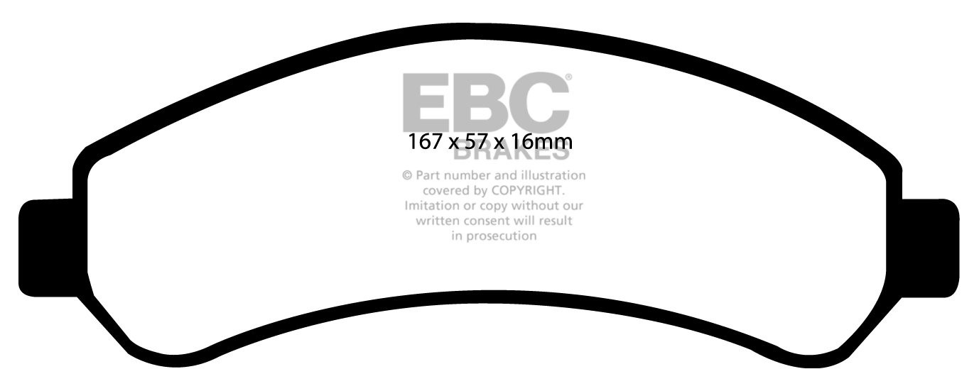 EBC Brakes BMW 3.0 Remblokken voorzijde