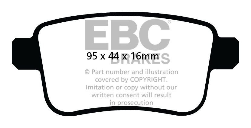 EBC Brakes RENAULT BEDRIJFSWAGEN Kangoo 1.5 D (86) 2008-.. Rembl