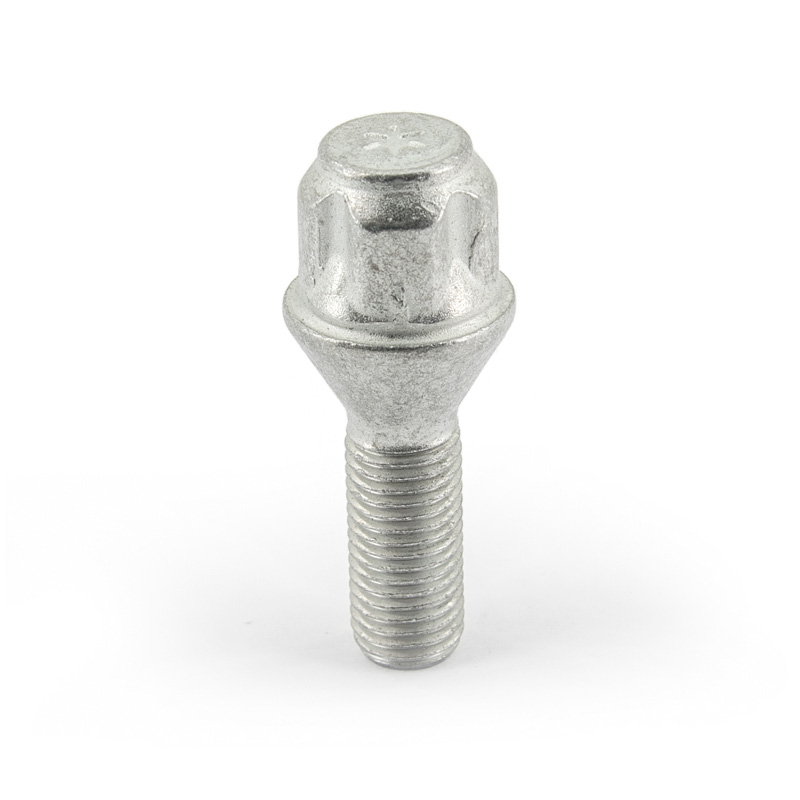 H&R Wielslotenset M12x1.50x28mm konisch - 4 slotbouten incl. adapter