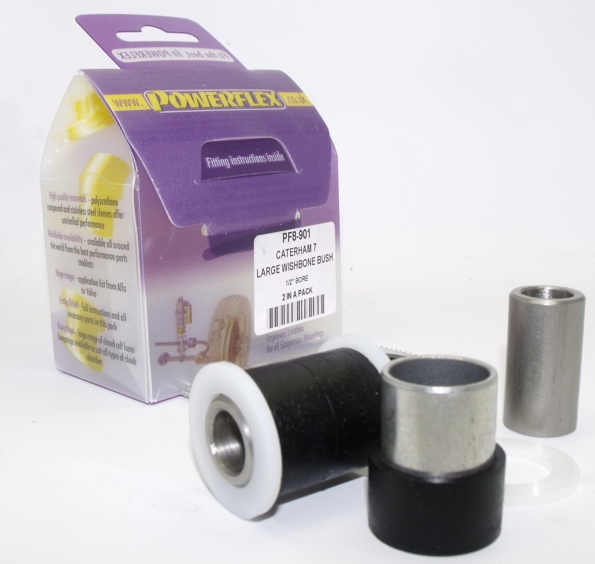 Caterham 7 DeDion "A" Frame Mounting Bush - PowerFlex PF8-901