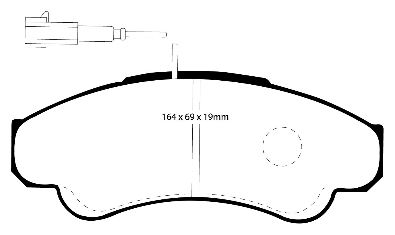 EBC Brakes CITROEN BEDRIJFSWAGEN Relay (Q18)/Jumper 2.0 2002-200