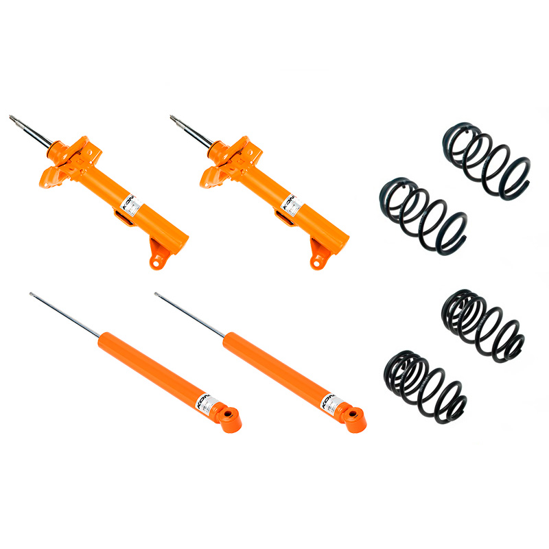 KONI Str.T kit  Mercedes C-Klasse W204 Sedan / Sportcoupe 2007-2013 voor-as gewicht v.a.1021kg (30mm) (1120-0762)